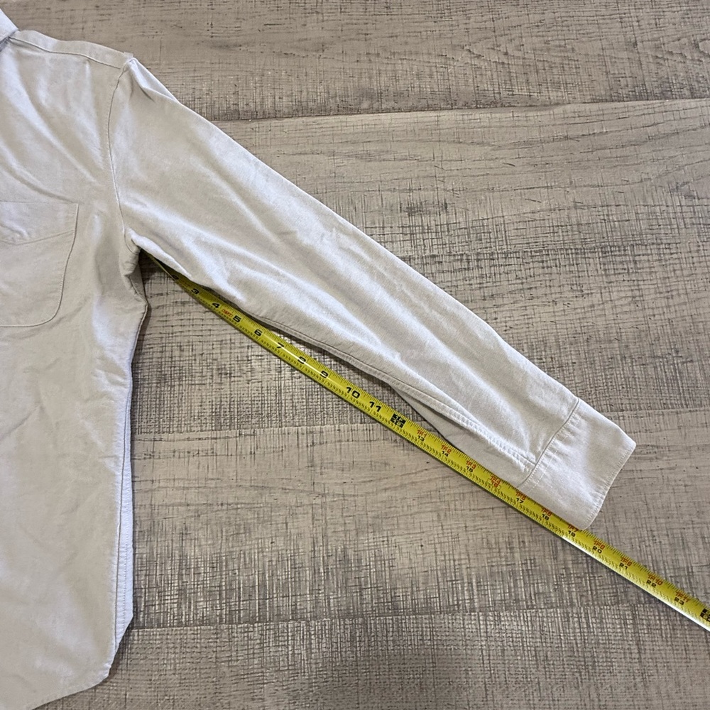 Everlane Uniform Men’s Long Sleeve Button Up Dress Shirt Size Medium - Picture 9 of 15